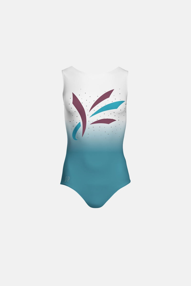 Girls Inter Club Sleeveless Leotard