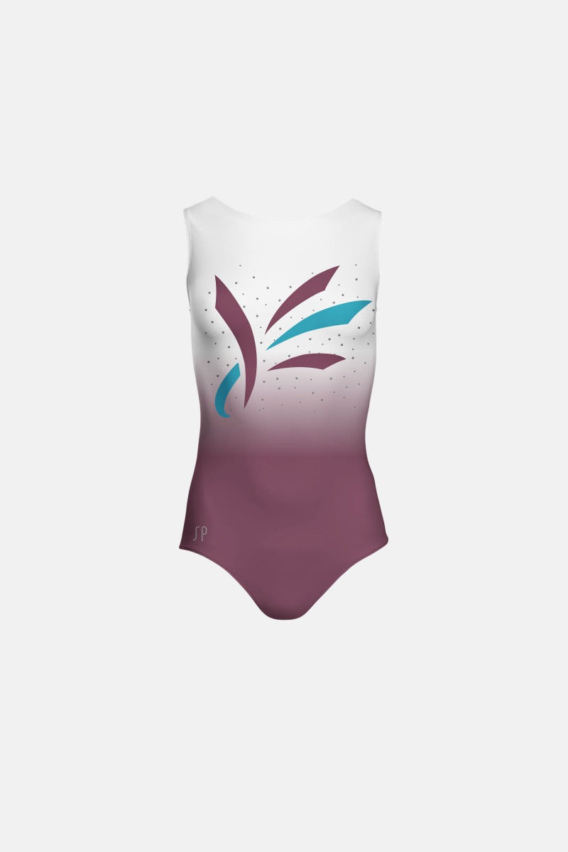 Girls Competitive Sleeveless Leotard